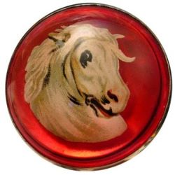 1-1 Face designs - Horse - Design Under Glass (1-1/4")